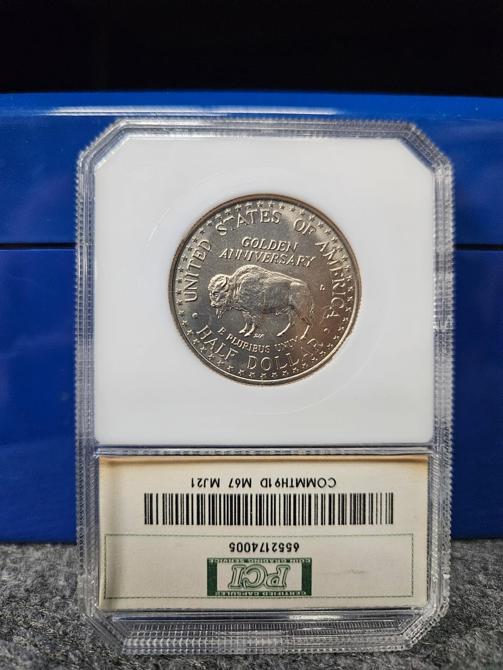 1991-D 50C MOUNT RUSHMORE MS67
