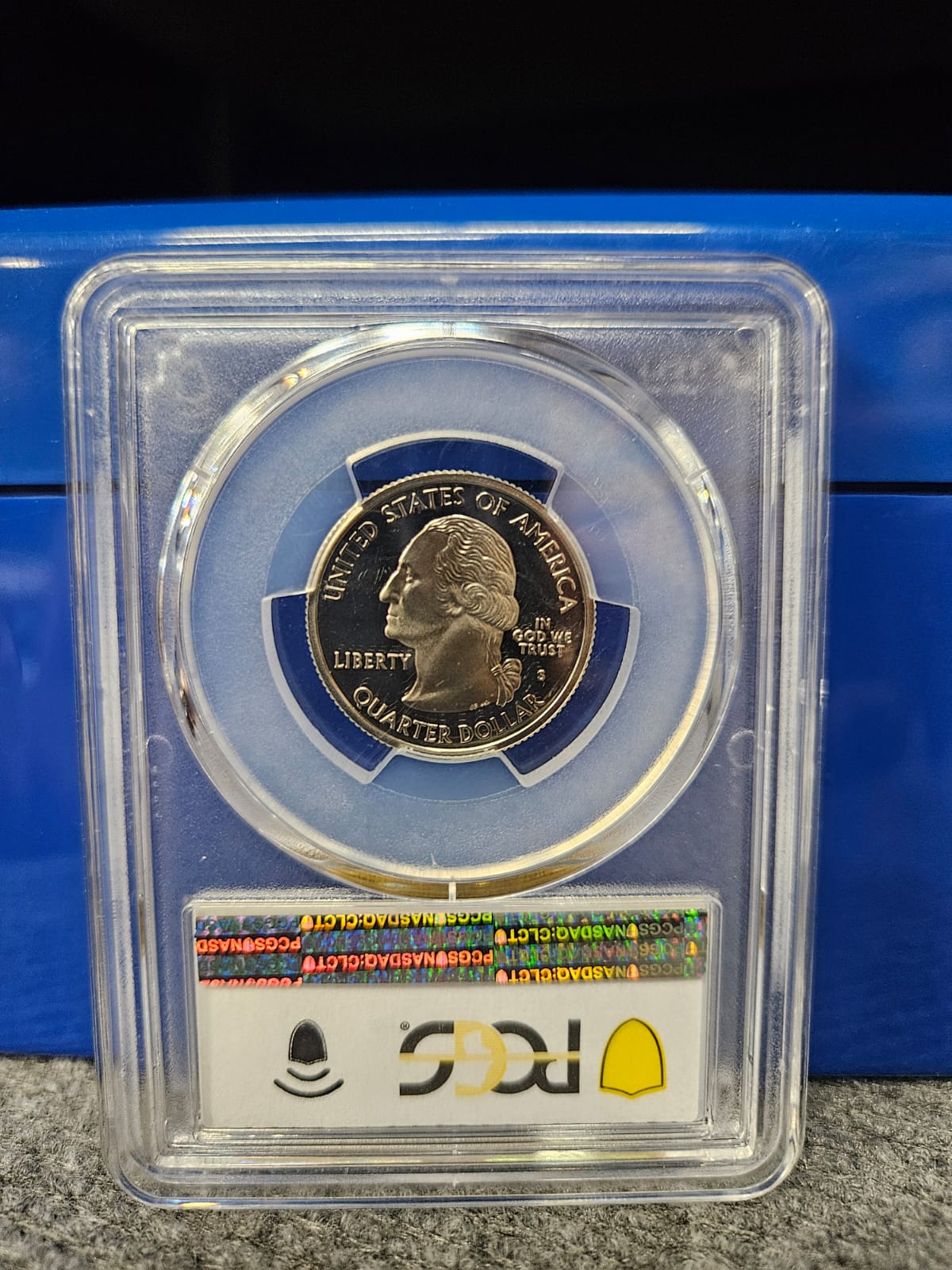 2002-S 25C Ohio PCGS PR69DCAM CLAD