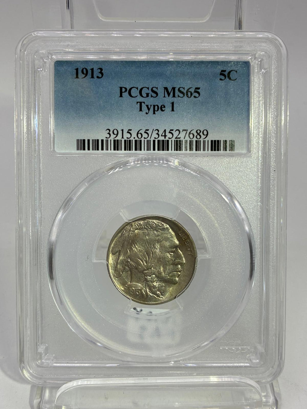 1913 5C PCGS MS65 Type 1