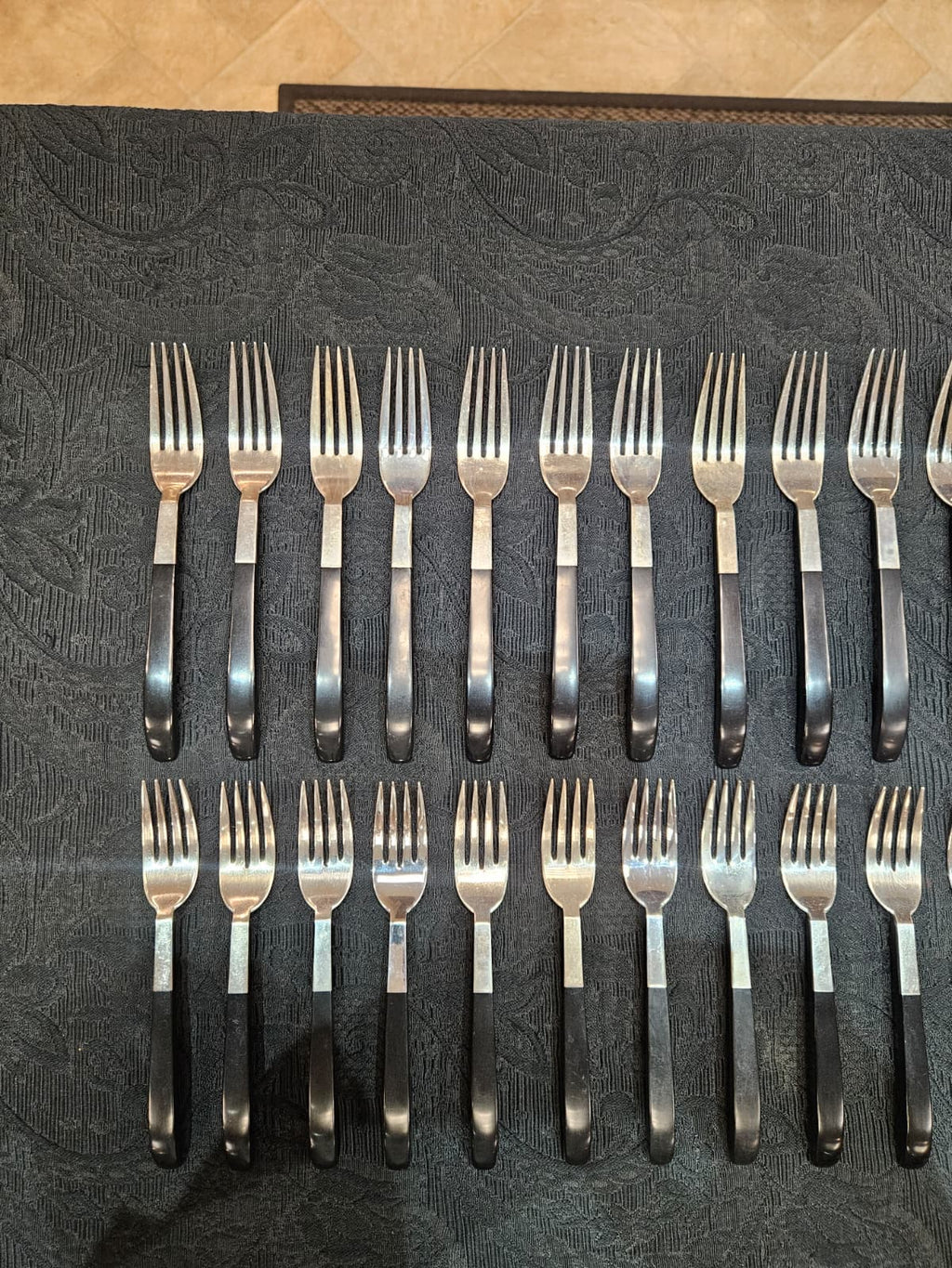 Contrast by Lunt Sterling Silver Flatware Mid-Century