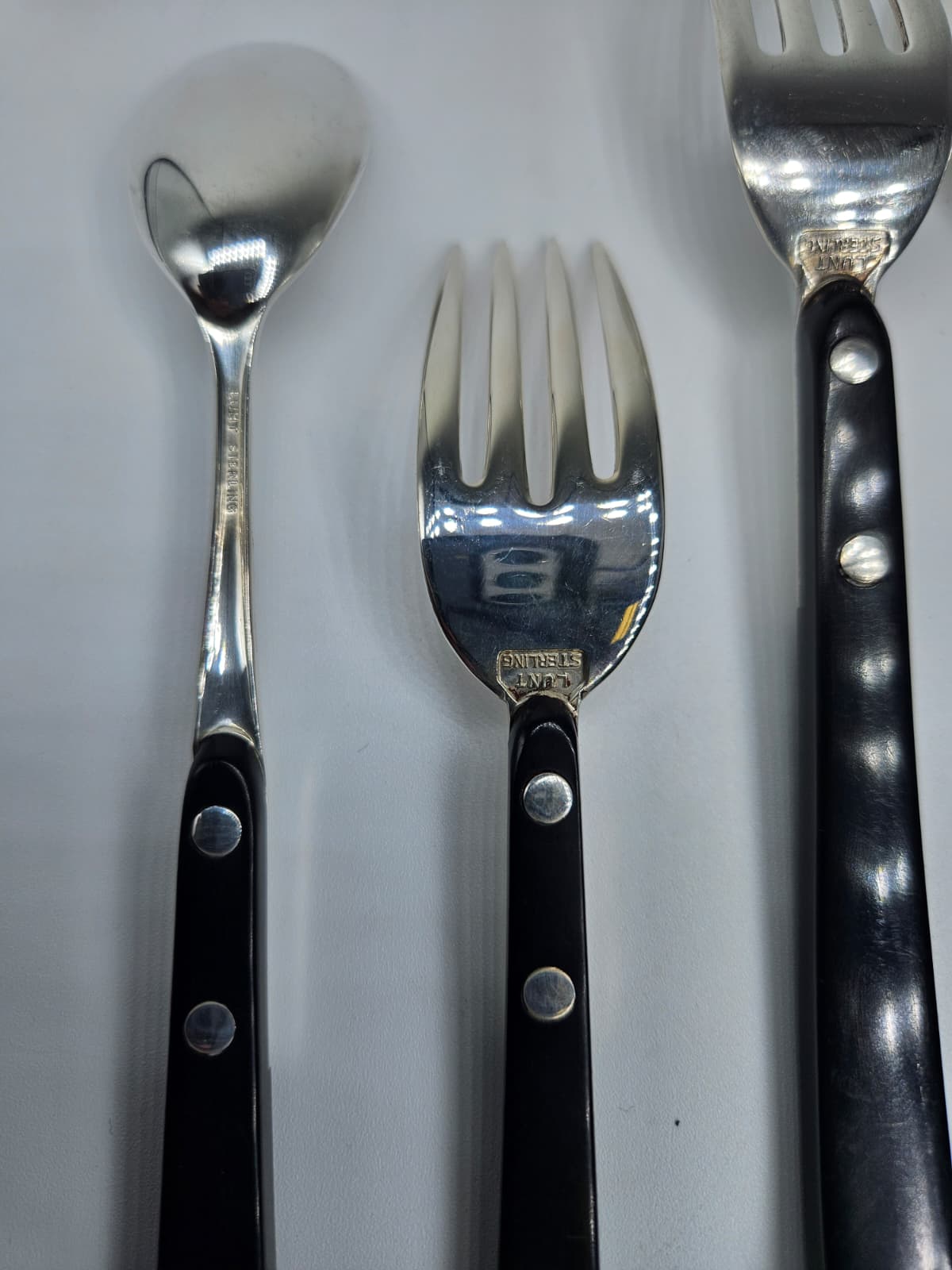 Contrast by Lunt Sterling Silver Flatware Mid-Century