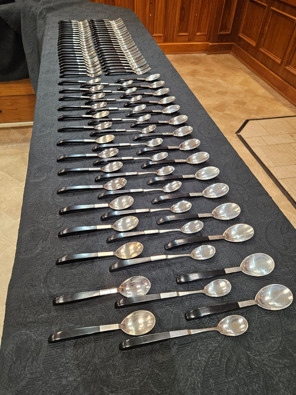 Contrast by Lunt Sterling Silver Flatware Mid-Century