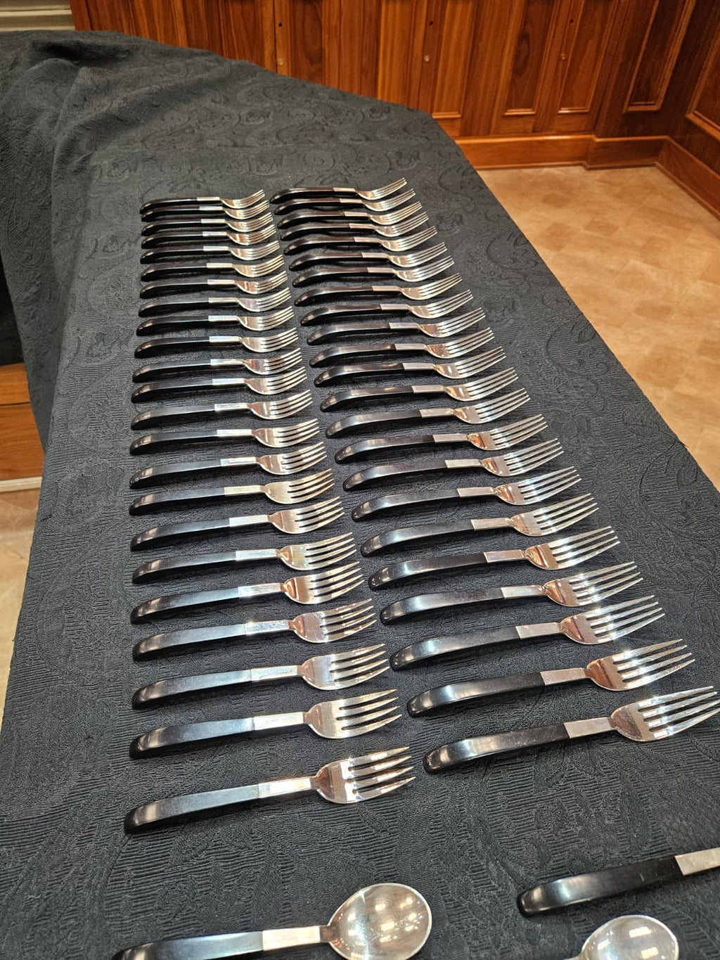 Contrast by Lunt Sterling Silver Flatware Mid-Century