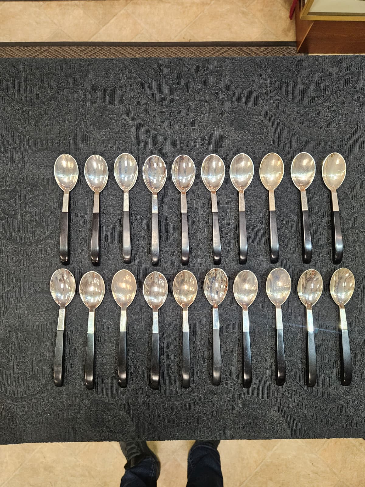 Contrast by Lunt Sterling Silver Flatware Mid-Century