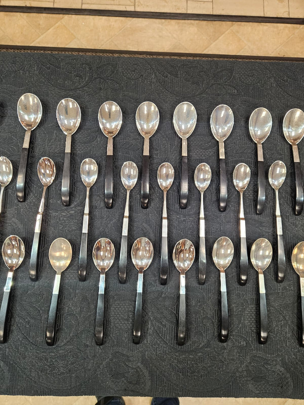 Contrast by Lunt Sterling Silver Flatware Mid-Century