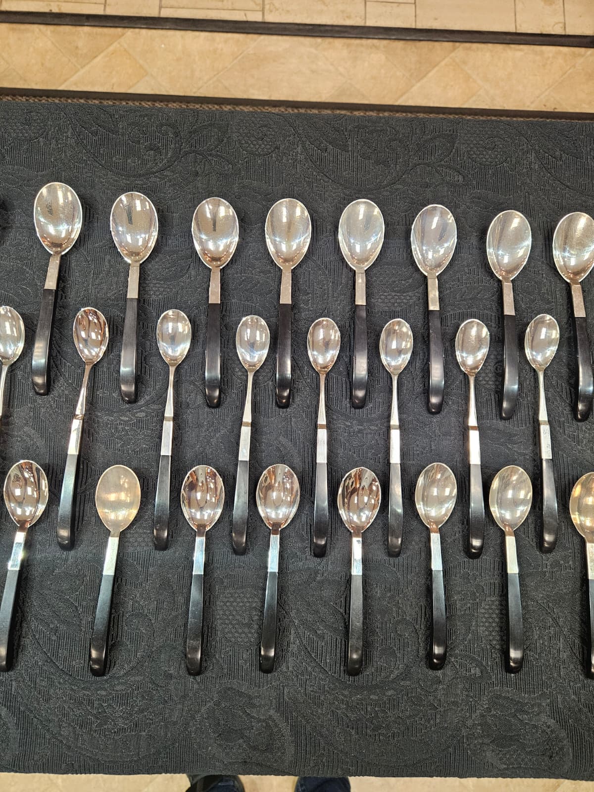 Contrast by Lunt Sterling Silver Flatware Mid-Century