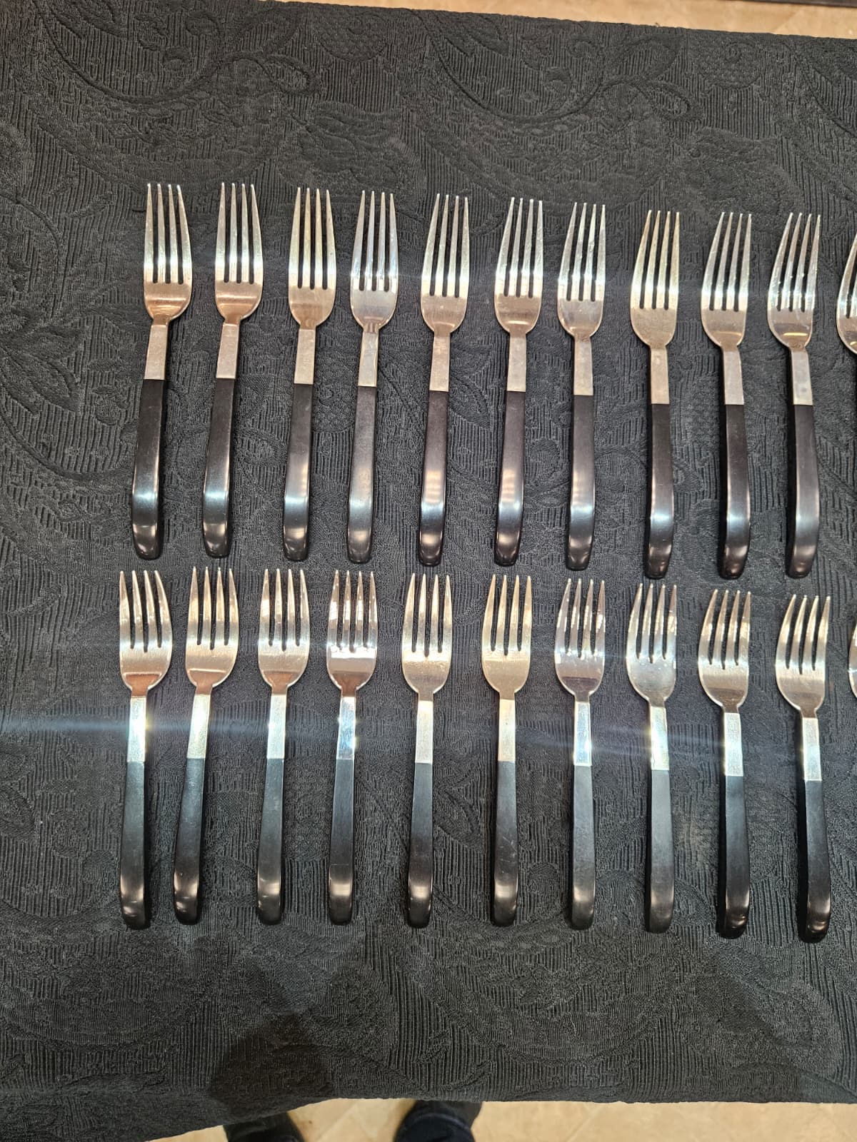 Contrast by Lunt Sterling Silver Flatware Mid-Century